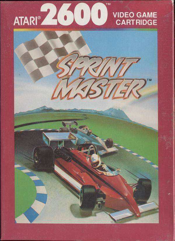 Sprintmaster (Atari 2600) - Game Manual Only