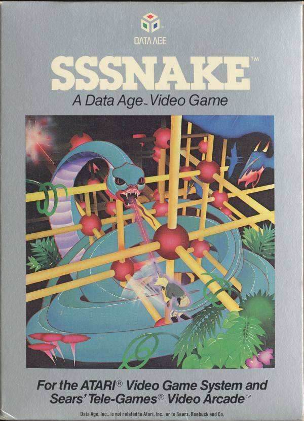 Sssnake (Atari 2600) - Game Manual Only