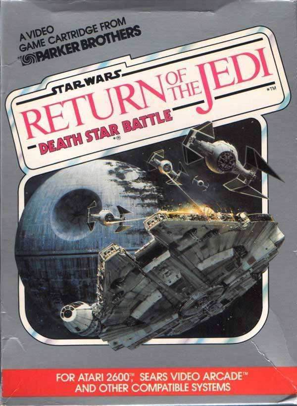 Star Wars Return of the Jedi Death Star Battle (Atari 2600) - Game Manual Only