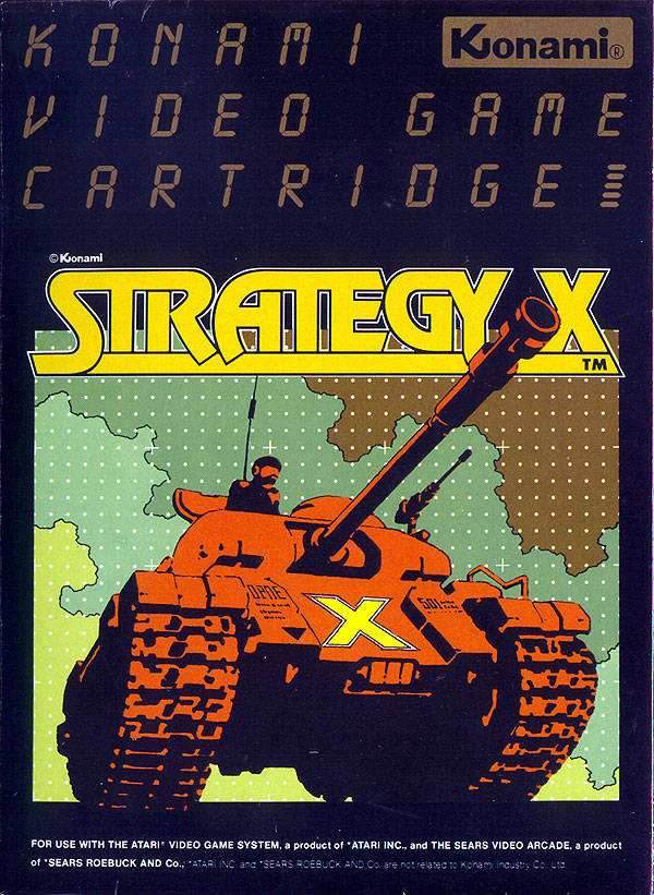 Strategy X (Atari 2600) - Game Manual Only