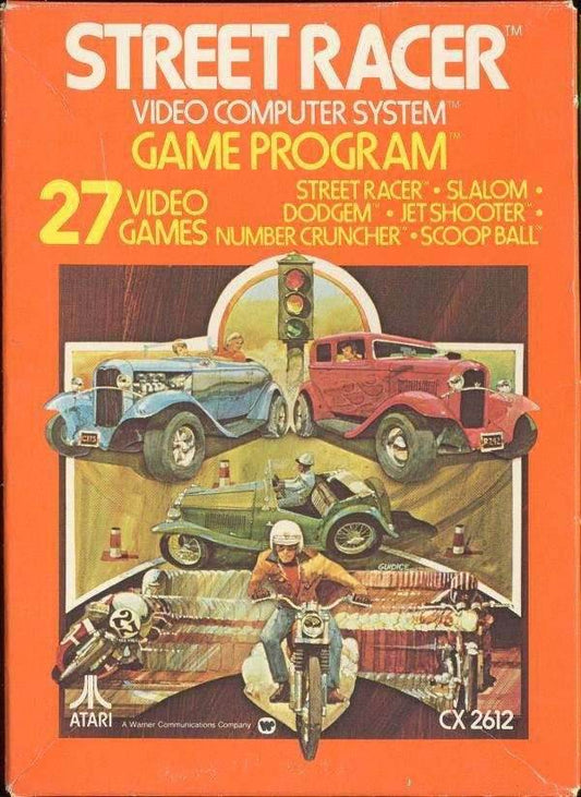 Street Racer (Atari 2600) - Game Manual Only