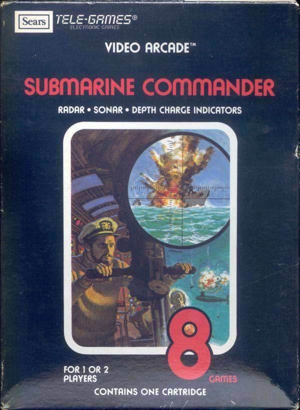 Submarine Commander (Atari 2600) - Game Manual Only