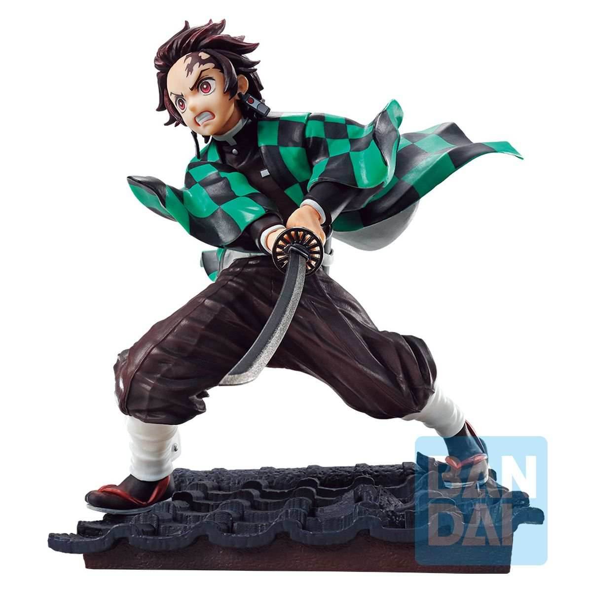 Ichiban - Demon Slayer: Kimetsu no Yaiba - Tanjiro Kamado (Tengen Uzui is Here!), Bandai Spirits Ichibansho Figure - 