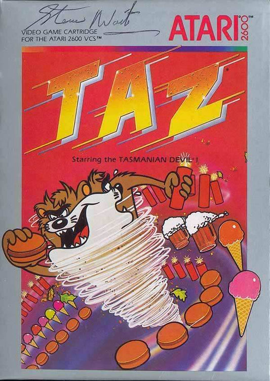 Taz (Atari 2600) - Game Manual Only