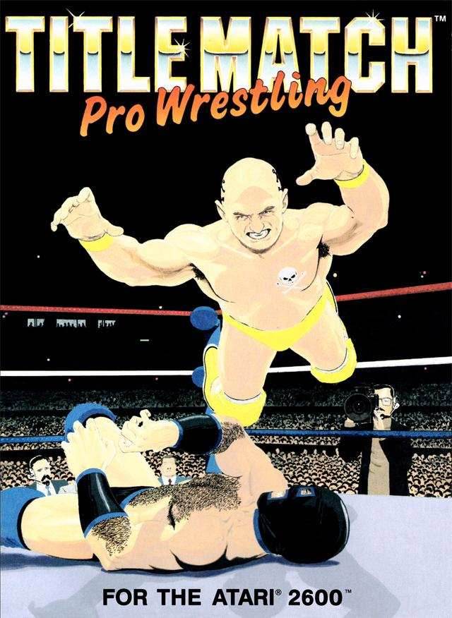 Title Match Pro Wrestling (Atari 2600) - Game Manual Only