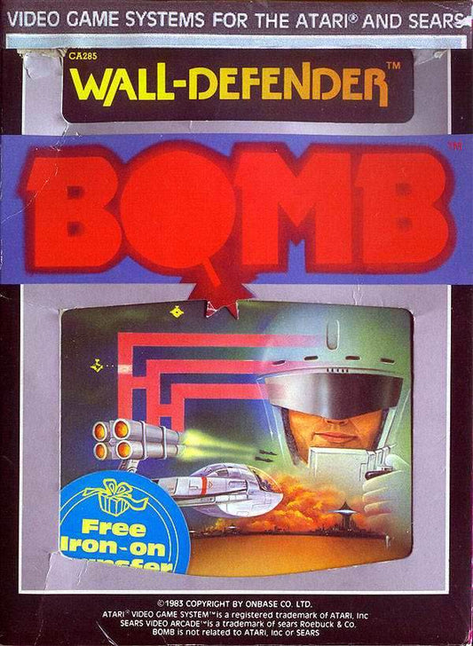 Wall Defender (Atari 2600) - Game Manual Only