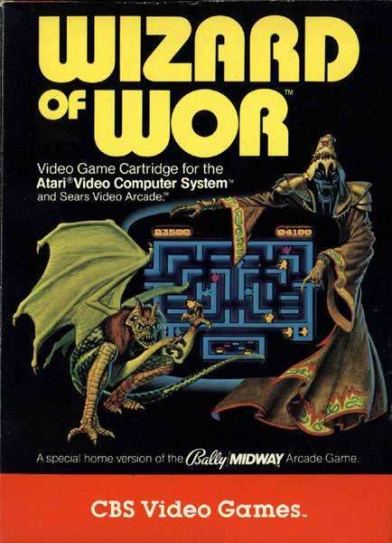 Wizard of Wor (Atari 2600) - Game Manual Only