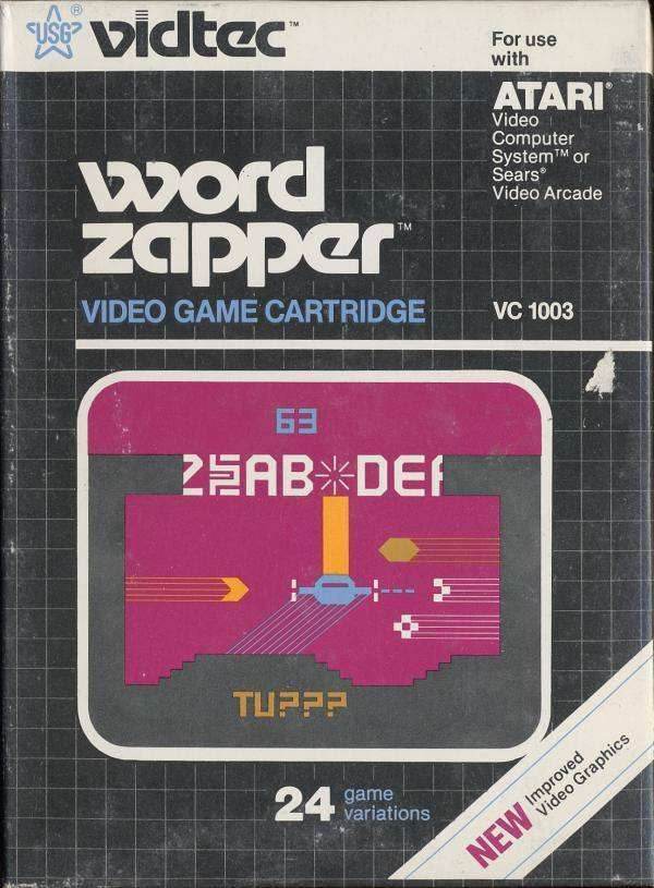 Word Zapper (Atari 2600) - Game Manual Only