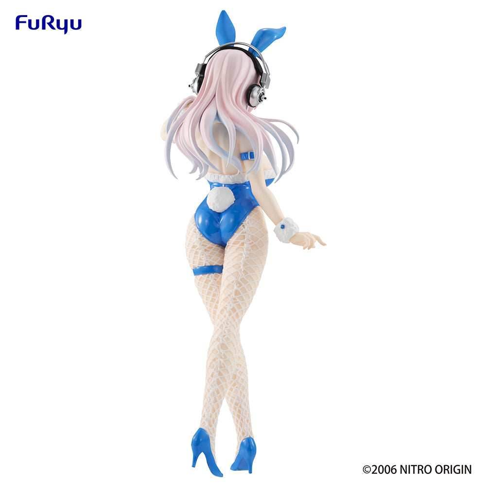Super Sonico - Super Sonico BiCute Bunnies Figure (Blue Rabbit Ver.) - 