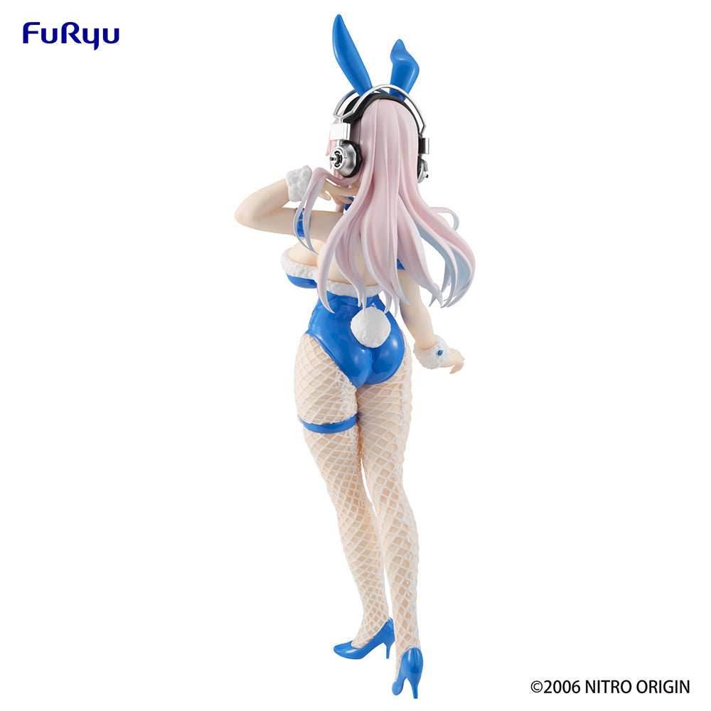 Super Sonico - Super Sonico BiCute Bunnies Figure (Blue Rabbit Ver.) - 