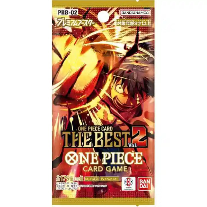 One Piece TCG PRB-02 The Best Vol.02 Japanese Booster Pack