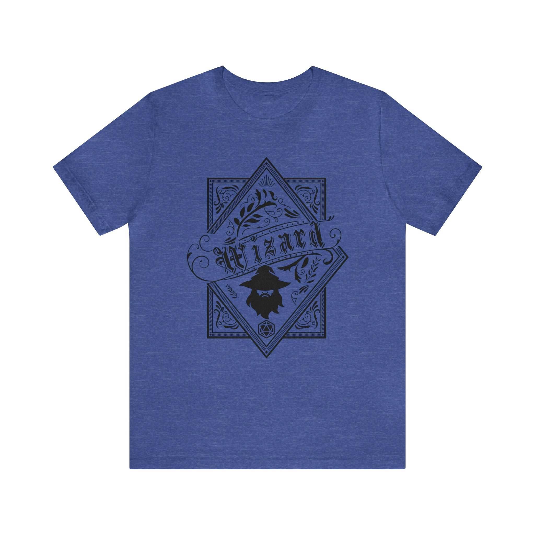Wizard Class Shirt - Heather True Royal / S
