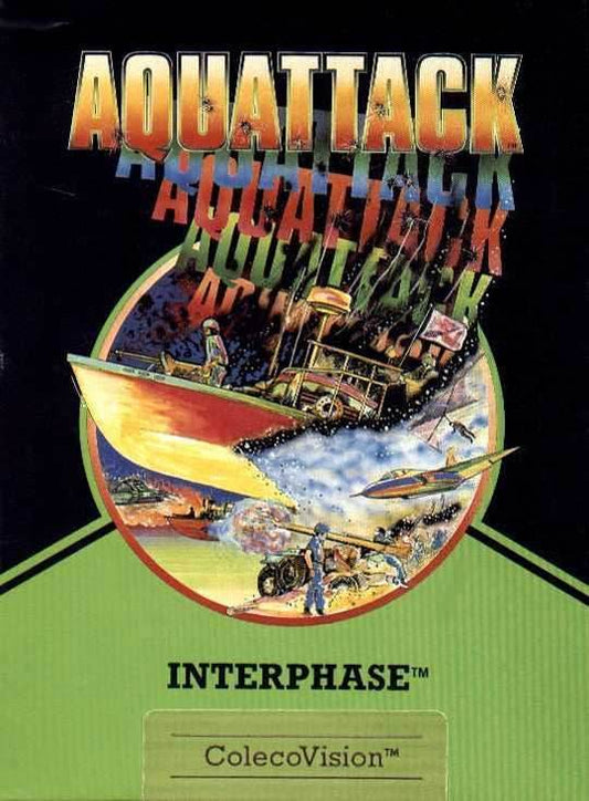 Aqua Attack (Colecovision) - Game Manual Only