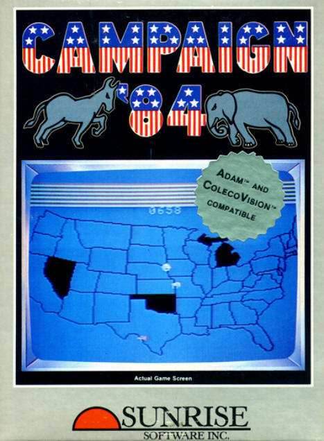 Campaign '84 (Colecovision) - Game Manual Only