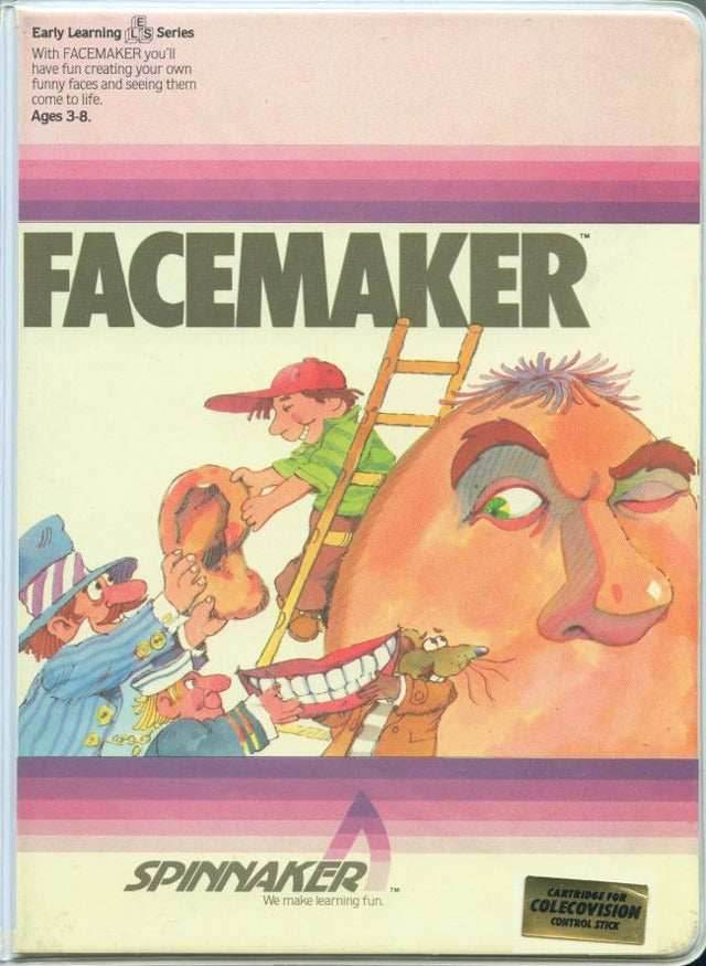 Facemaker (Colecovision) - Game Manual Only
