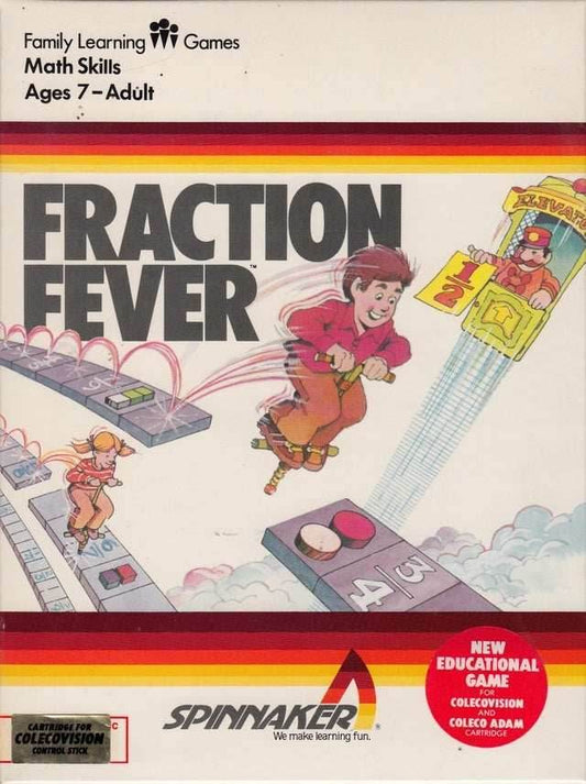 Fraction Fever (Colecovision) - Game Manual Only