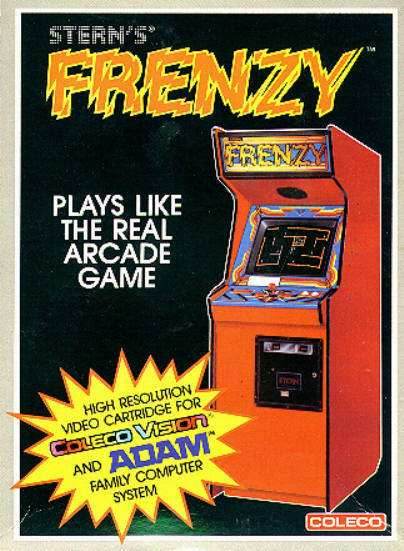 Frenzy (Colecovision) - Game Manual Only