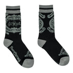 At Rest Coffin Plaque Crew Socks