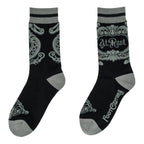 At Rest Coffin Plaque Crew Socks