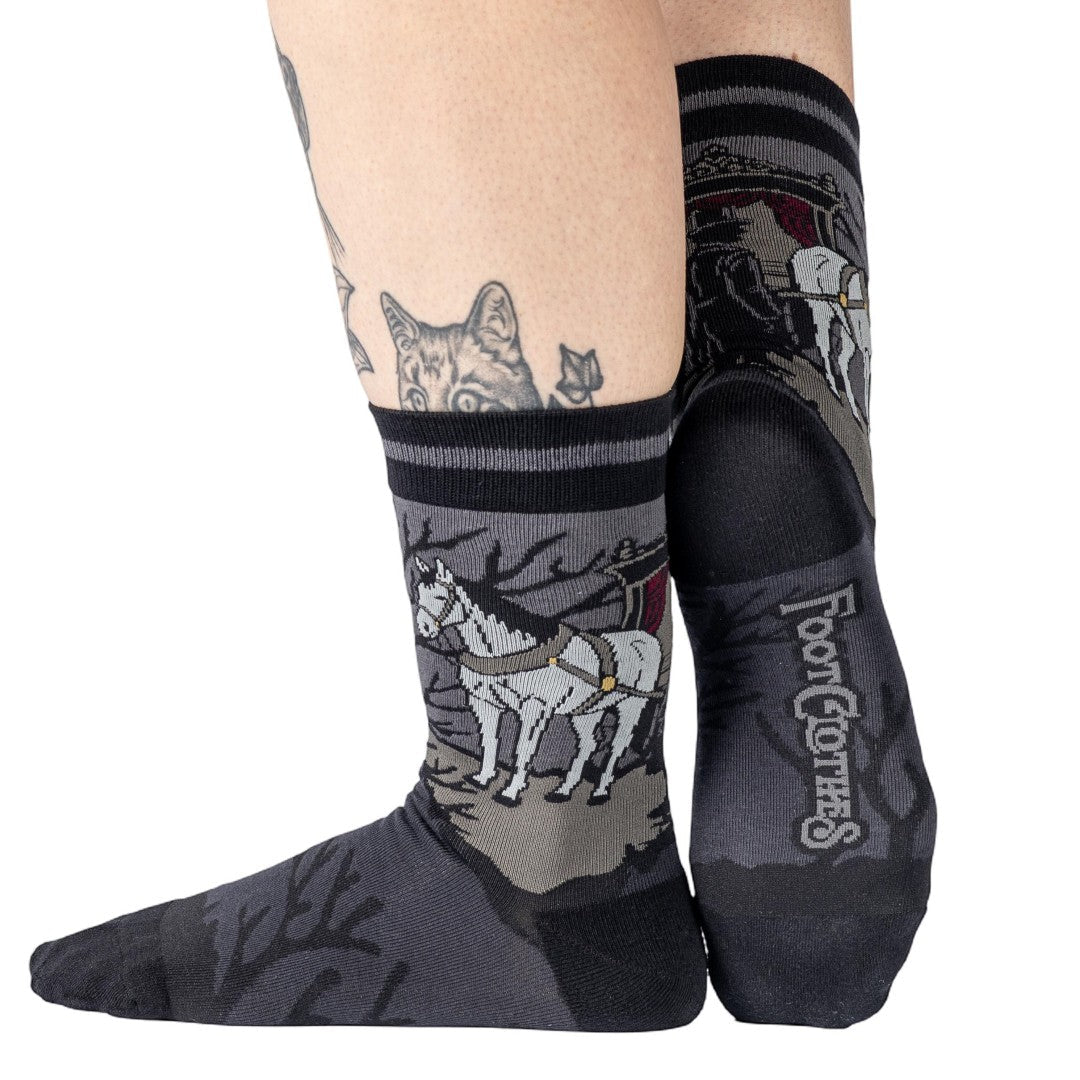 Hearse in the Hollow Crew Socks