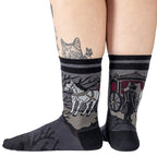 Hearse in the Hollow Crew Socks