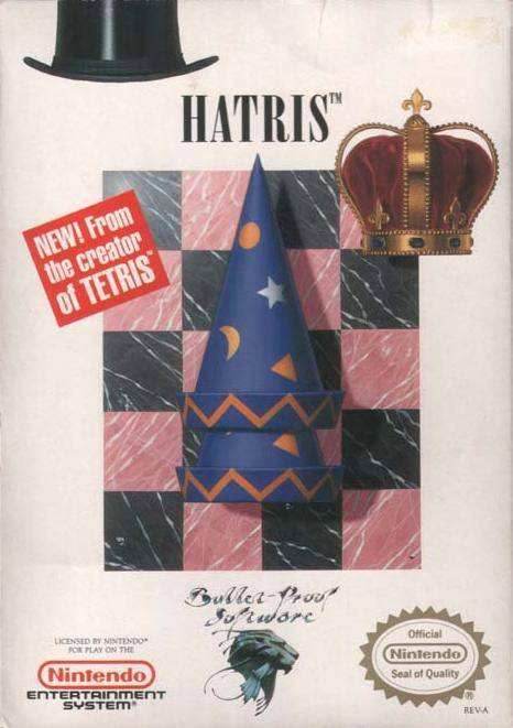 Hatris (Nintendo NES) - Game Manual Only