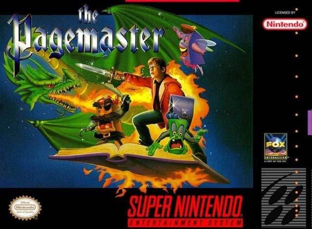 The Pagemaster (Super Nintendo) - Game Manual Only