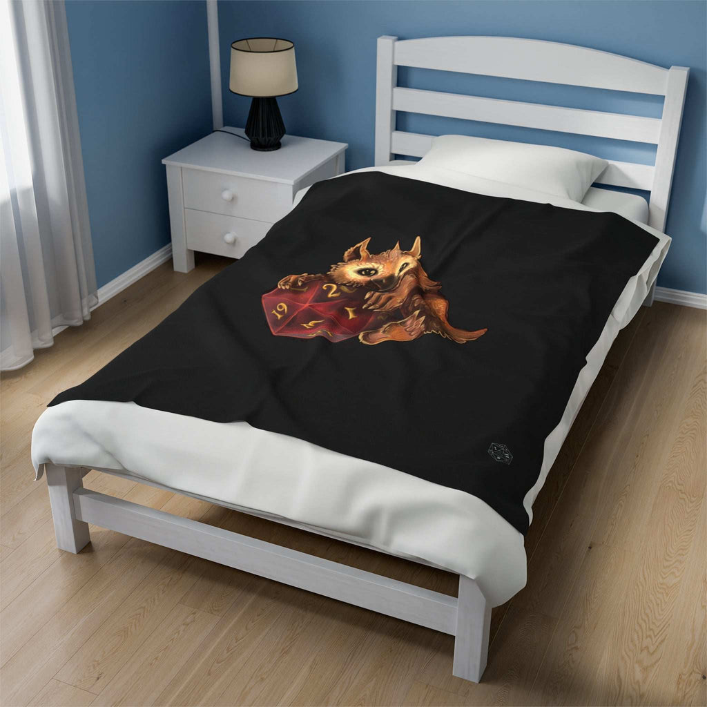 Owliver Velveteen Plush Blanket - 