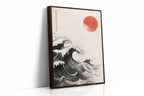 Japanese Ink Waves – The Flow of Nature