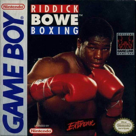 Riddick Bowe Boxing (Gameboy) - Game Manual Only