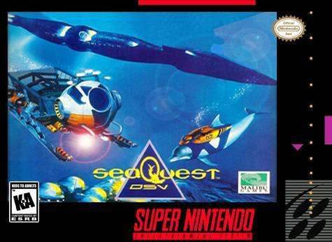 Sea Quest DSV (Super Nintendo) - Game Manual Only