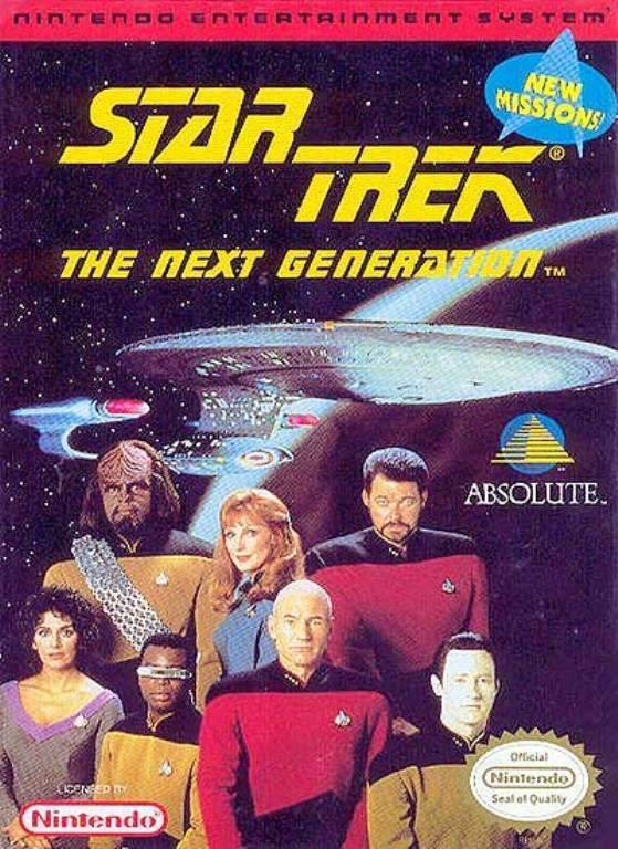 Star Trek The Next Generation (Nintendo NES) - Game Manual Only