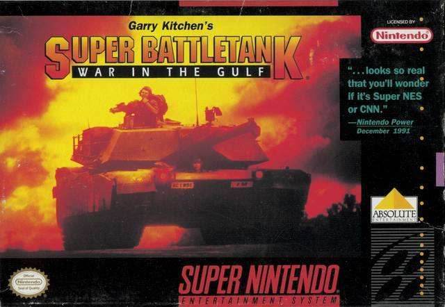 Super Battletank: War In The Gulf (Super Nintendo) - Game Manual Only