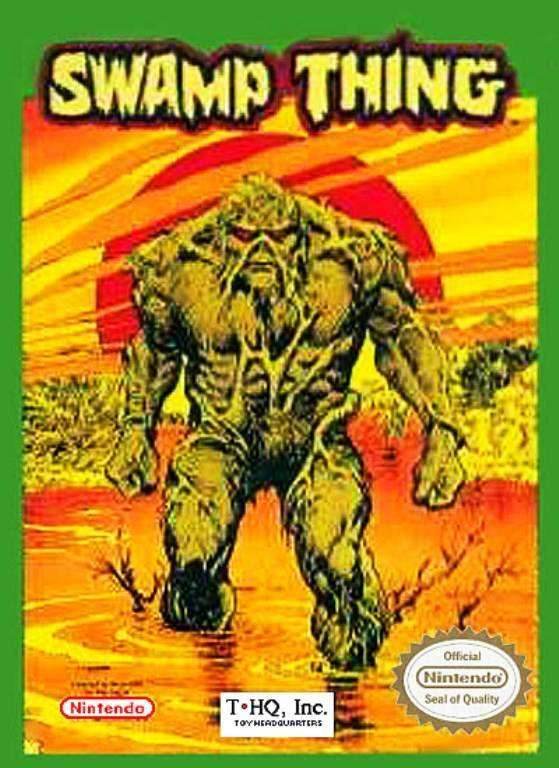 Swamp Thing (Nintendo NES) - Game Manual Only