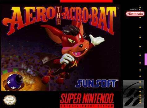 Aero The Acro-Bat (Super Nintendo) - Game Manual Only