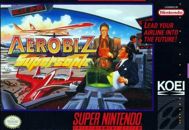 Aerobiz Supersonic (Super Nintendo) - Game Manual Only