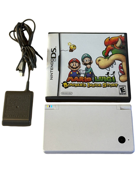 White Nintendo DSi [Mario & Luigi Bundle] - Nintendo DS - 