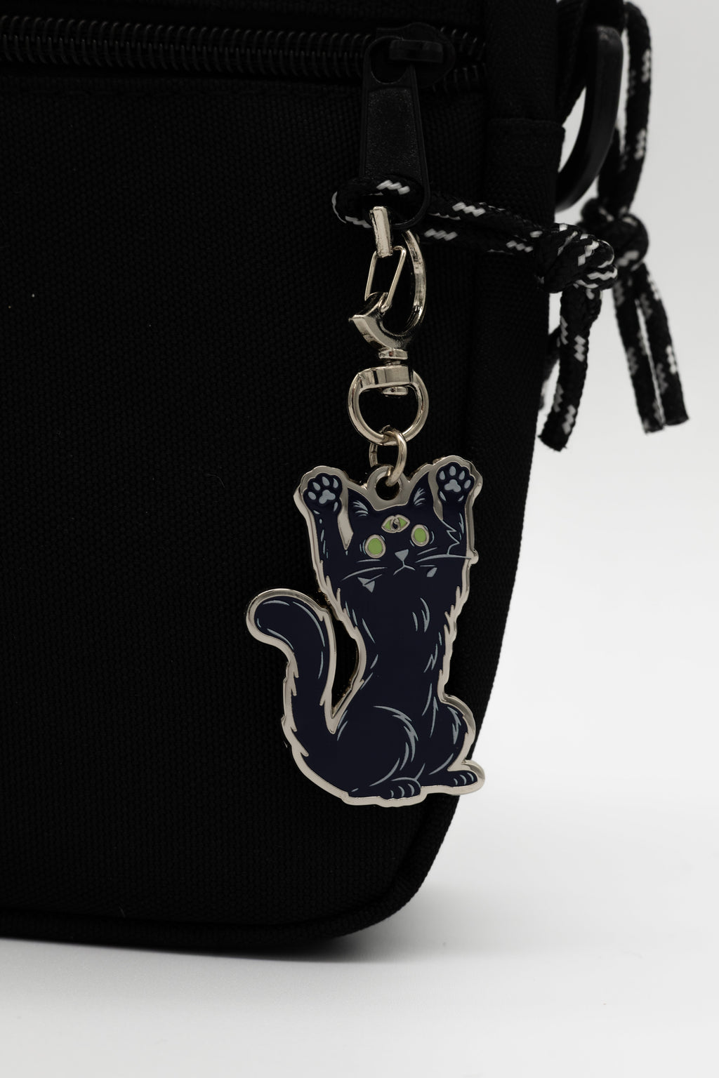 Scaredy Cat Keychain