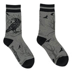 Midnight Crow Crew Socks