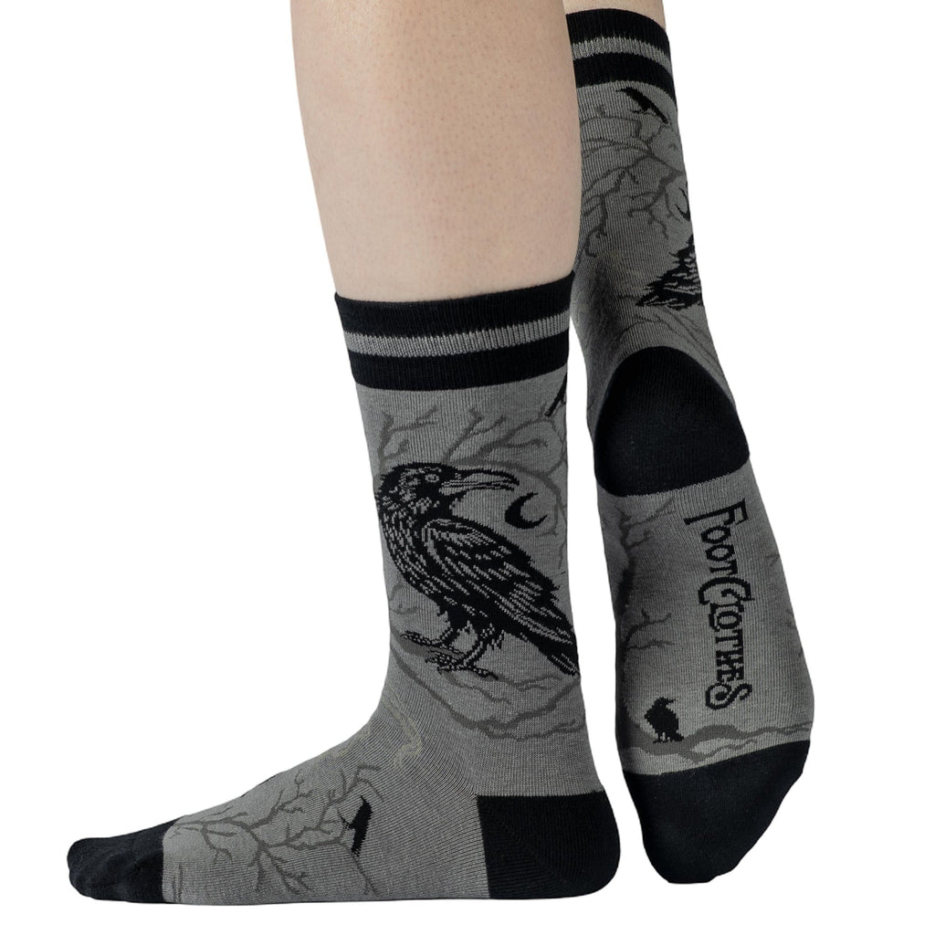 Midnight Crow Crew Socks