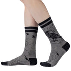 Midnight Crow Crew Socks