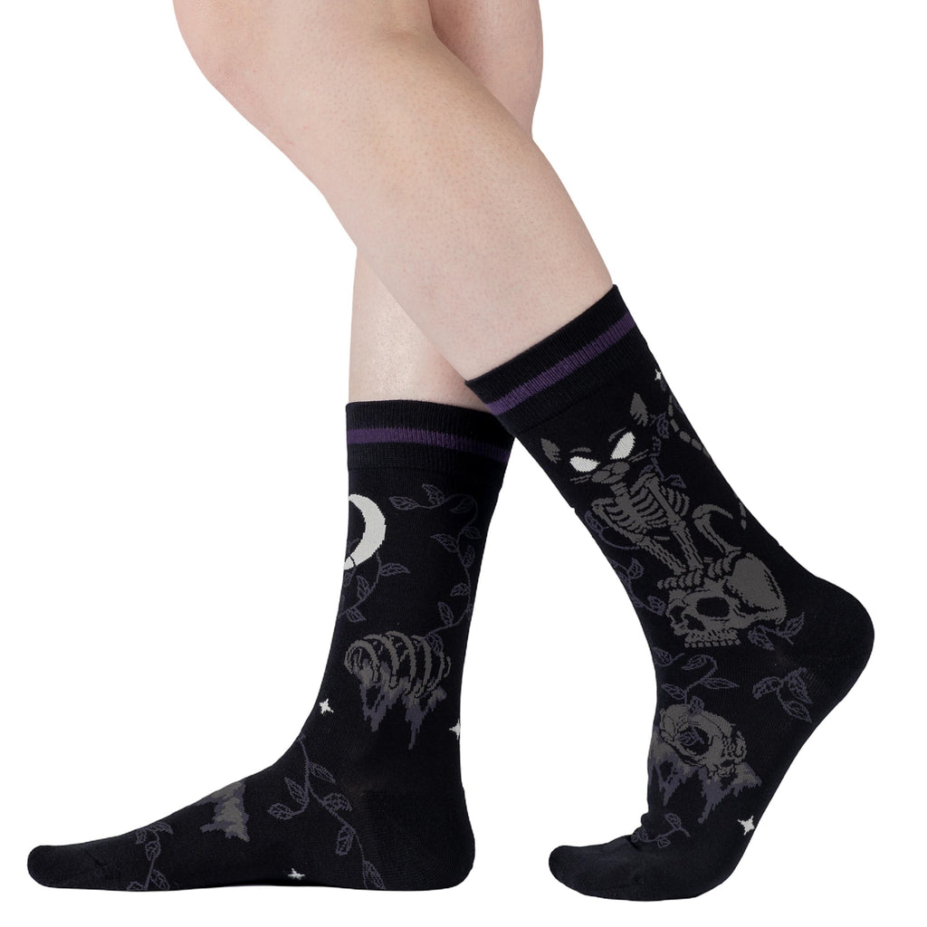 Meowmento Mori Crew Socks