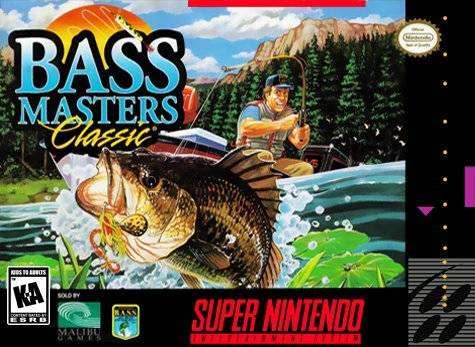 Bass Masters Classic (Super Nintendo) - Game Manual Only