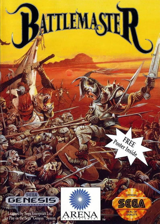 Battle Master (Sega Genesis) - Game Manual Only