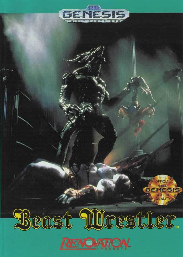 Beast Wrestler (Sega Genesis) - Game Manual Only