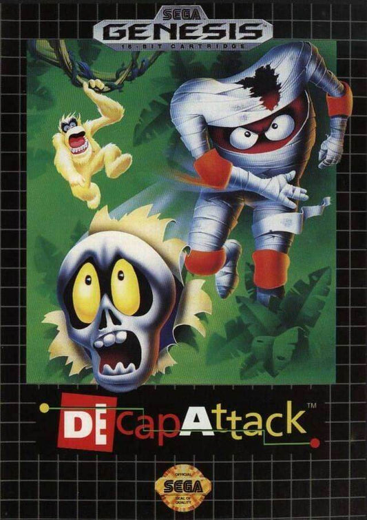 DecapAttack (Sega Genesis) - Game Manual Only