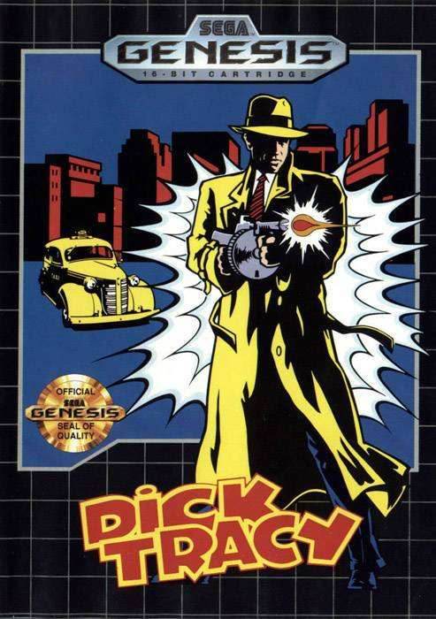 Dick Tracy (Sega Genesis) - Game Manual Only
