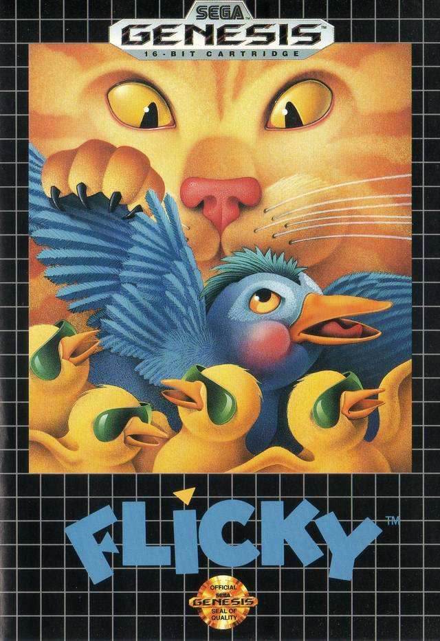 Flicky (Sega Genesis) - Game Manual Only