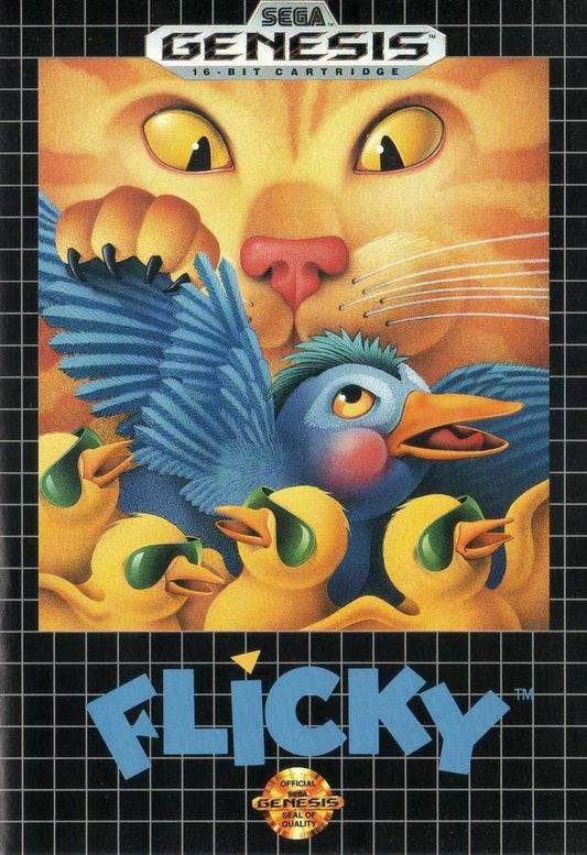 Flicky (Sega Genesis) - Game Manual Only