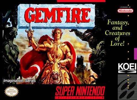 Gemfire (Super Nintendo) - Game Manual Only